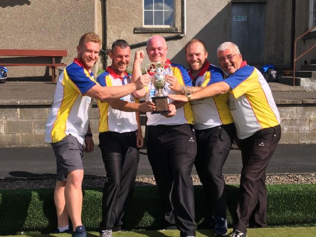 S Marshall Jnr, S Miller, N Walker, R Cunningham & S Pagan